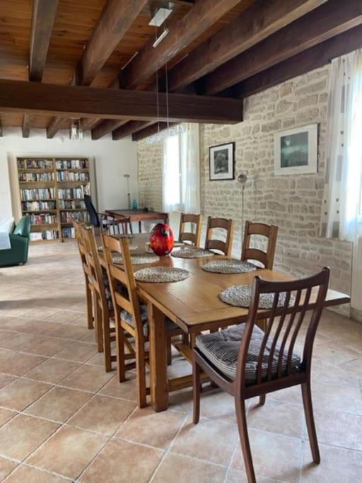 The Charming Private Farmhouse At La Grenouillere Puyreaux Exterior photo