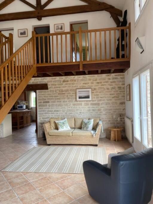 The Charming Private Farmhouse At La Grenouillere Puyreaux Exterior photo
